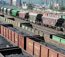 В 2021 году объёмы перевозок грузов по железной дороге достигли 314,3 млн тонн