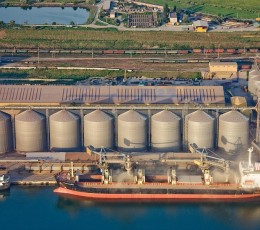 Майже 25 млн тонн зерна на експорт застрягли в українських морських портах