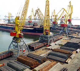 According to the results of 2021, the cargo turnover of Ukrainian seaports fell by 3.8%
