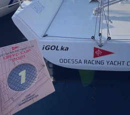 Экипаж яхты iGOLka первенствовал на 5-м этапе Кубка Odessa Racing Yacht Club 2021