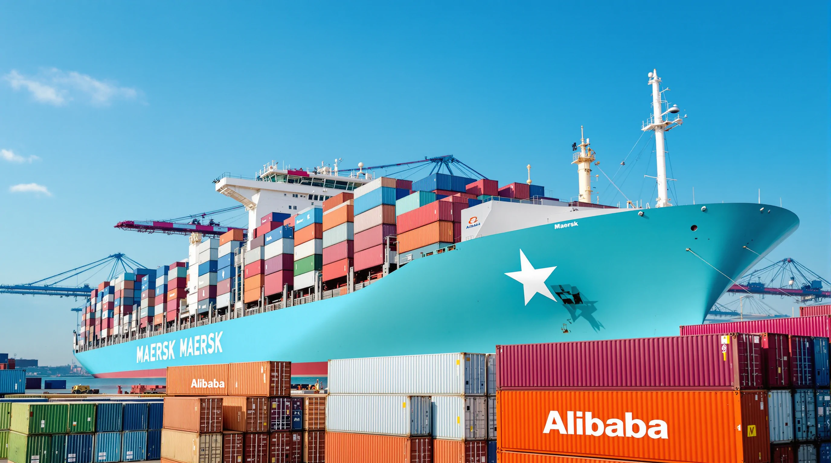 Strategic Partnership between Alibaba and Maersk: A Revolution in Container Shipping